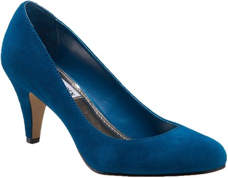 Steve Madden Ulltra Pump in Blue (turquoise suede) | Lyst