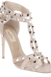 Valentino Studded Sandal - Lyst