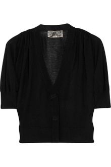 Giambattista Valli Cropped Cashmere Cardigan - Lyst