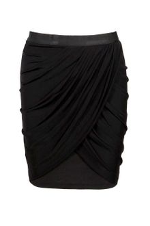 Lublu Mini Drape Skirt - Lyst