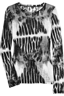 Proenza Schouler Tie-dye Cotton-jersey T-shirt - Lyst