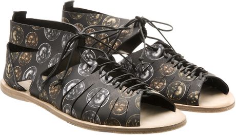 alexander mcqueen gladiator sandals
