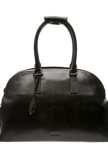 Jil Sander Leather Weekender Bag - Lyst