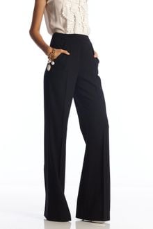 Oscar de la Renta Wide Leg 12 Pants - Lyst