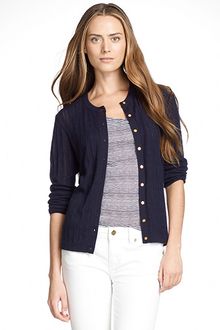 Tory Burch Florence Cardigan - Lyst