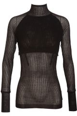 Alexander Wang Lace Knit Sweater