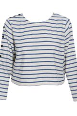 Opening Ceremony Nautical Cropped Shirt
