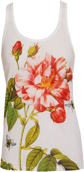 Stella McCartney Rose Tank Top - Lyst