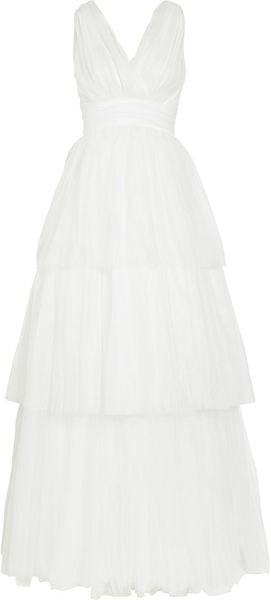 Jason Wu Tiered Tulle Gown - Lyst