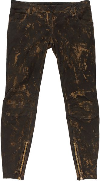  Leather Wash Trousers 