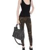 Balmain Leather Wash Trousers in Brown - Lyst
