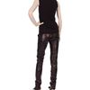 Bottega Veneta Leather Pants in Purple (aubergine) - Lyst