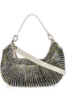 Diane Von Furstenberg Stephanie Medium Woven-leather Shoulder Bag - Lyst