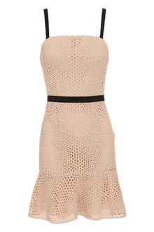 Giambattista Valli Silk-blend Dress with Embroidered Cut-out Detail - Lyst