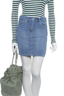 Etoile Isabel Marant Yavita Denim Mini Skirt - Lyst