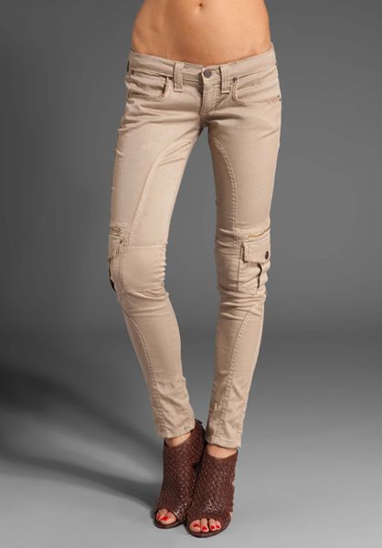 khaki cargo skinny jeans