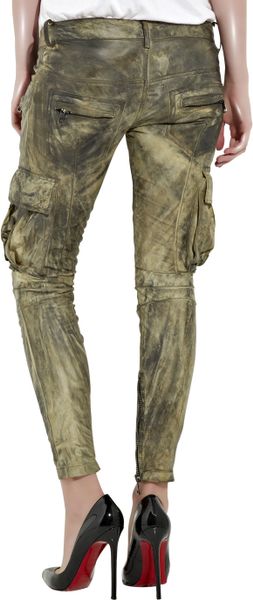 balmain cargo pants