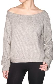 Inhabit Back Button Merino Wool Knit Sweater - Lyst