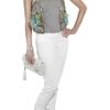 Matthew Williamson Bead and Featherembellished Vest in Silver - Lyst