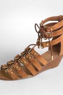 Tory Burch Ames Lace Up Sandal - Lyst