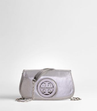 Metallic Logo Clutch 
