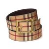 Burberry Haymarket Webster Reversible Belt in Beige for Men (Camel) - Lyst