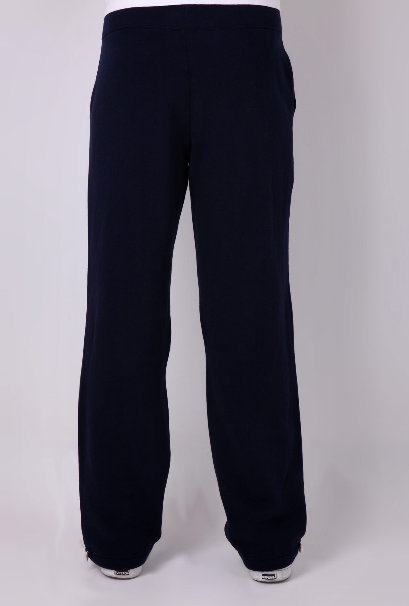 Polo Ralph Lauren Navy Fleece Yellow Logo Track Pants in Blue for Men (navy) | Lyst