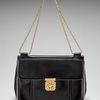 Chloé Elise Patentleather Shoulder Bag in Black - Lyst