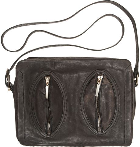 Helmut Lang Loki Shoulder Bag in Black - Lyst