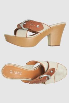 Guess Platform Sandals - Lyst