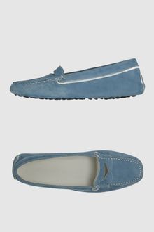Santoni Club Moccassins - Lyst