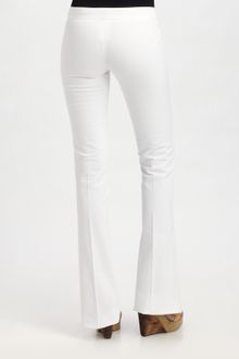Emilio Pucci Flare Leg Gabardine Pants - Lyst