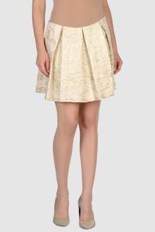 Vera Wang Mini Skirt - Lyst