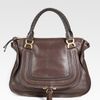 Chloé Marcie Large Shoulder Bag in Brown (moka) - Lyst