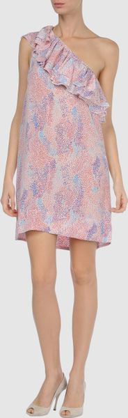 Dress Gallery Short Dress in Pink - Lyst