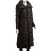 Marc New York Chocolate Quilted Full Length Down Coat in Brown (chocolate) - Lyst