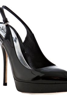 Gucci Black Patent Leather Platform Pumps - Lyst