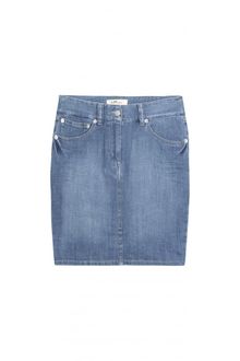Etoile Isabel Marant Yavita Denim Mini Skirt - Lyst