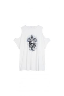 Givenchy Top with Print and Cut-outs - Lyst