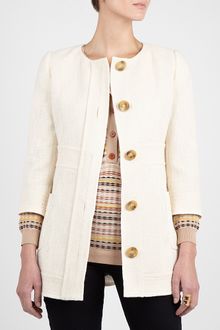 M Missoni Cropped Sleeve Summer Coat - Lyst