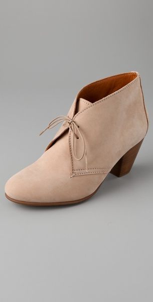Madewell Nubuck Sandstorm Booties - Lyst
