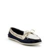 Sperry Top-sider Montauk Boat Shoes in Black (Navy White Platinum) - Lyst