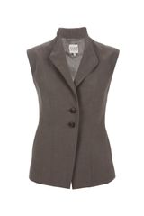Pauw Sleeveless Button Up Vest