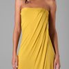 Cheap Monday Kendra Long Dress in Yellow (mustard) - Lyst