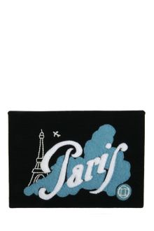 Olympia Le-Tan Embroidered Canvas Paris Book-clutch with Brass Structure - Lyst