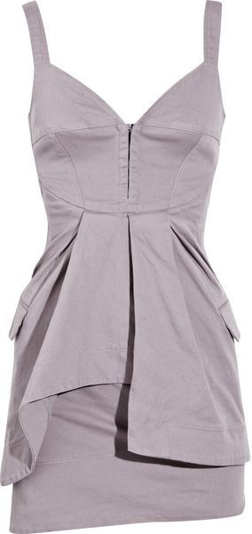 Preen Line Angelo Stretch-cotton Dress - Lyst