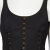Versace Corset Dress in Black - Lyst