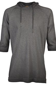 Diesel Black Gold Half Sleeve Hoodie - Lyst