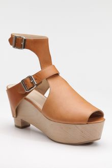 3.1 Phillip Lim Double Buckle Platform Sandals - Lyst