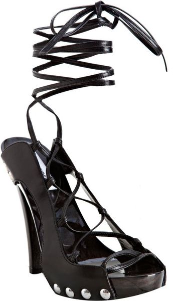 manolo blahnik black lace